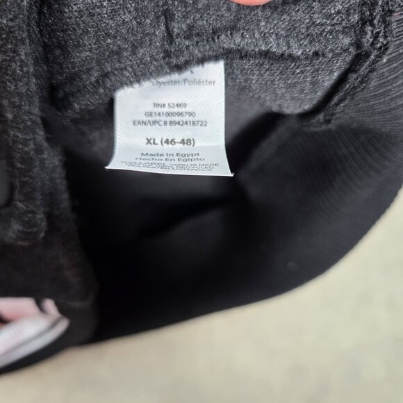 George Mens XL Varsity Jacket Black & White Striped Collar Polyester - Picture 5 of 8